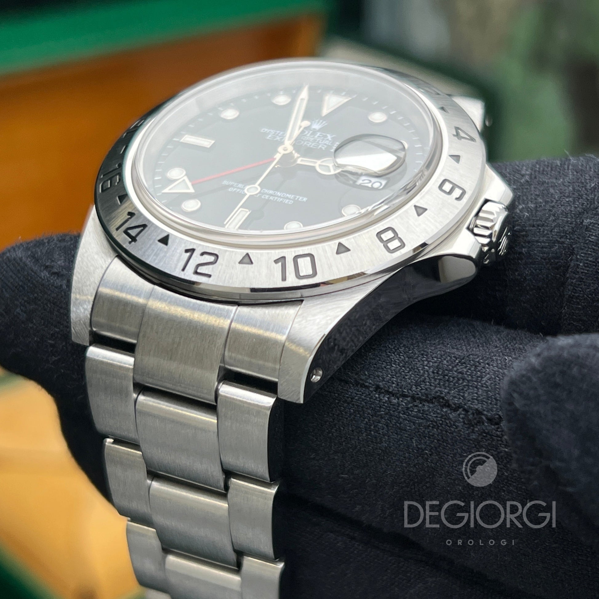 Rolex Explorer Ii 16570 Nero Luminova 2000