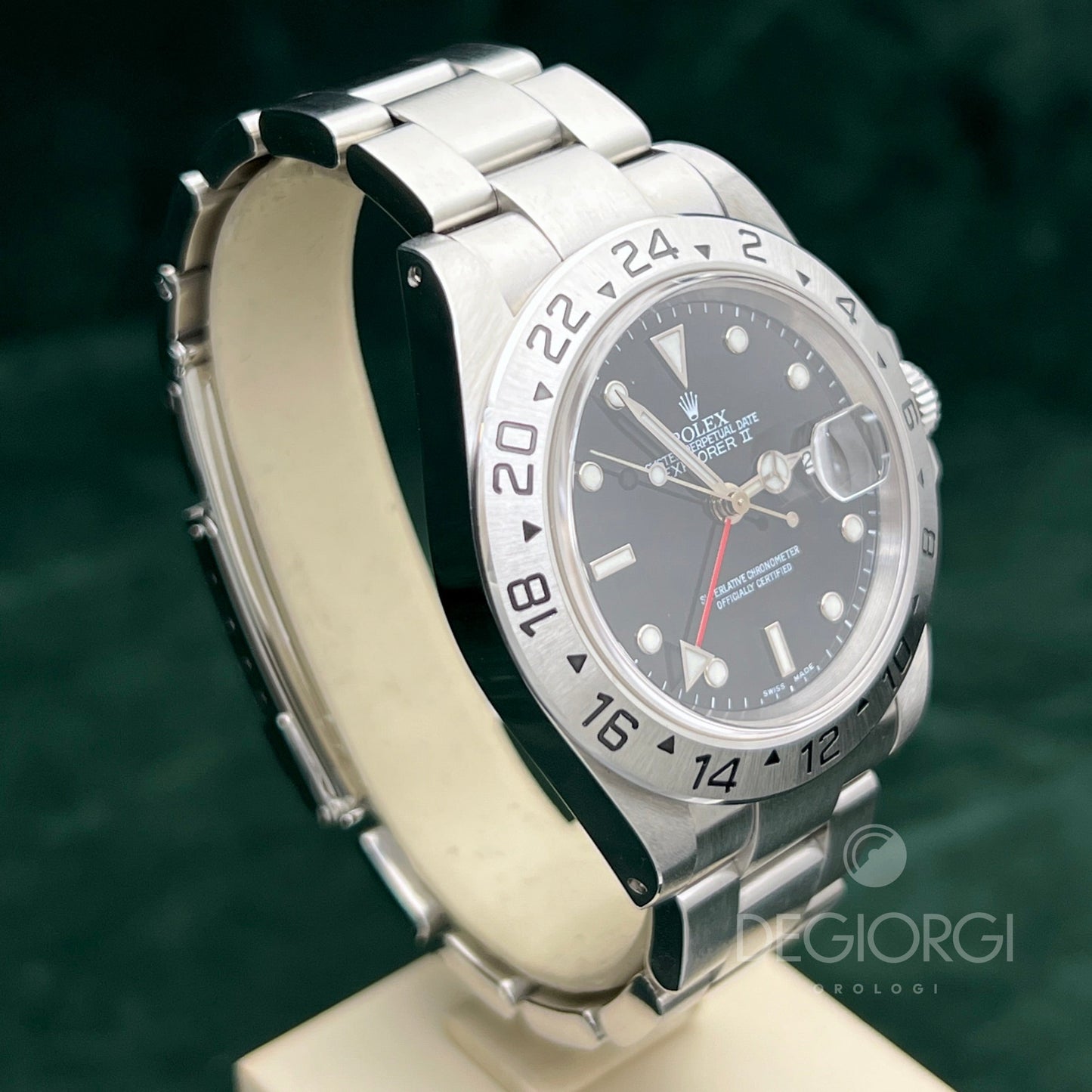 Rolex Explorer Ii 16570 Nero Luminova 2000
