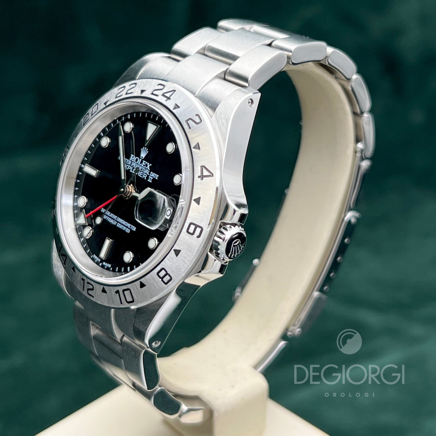 Rolex Explorer Ii 16570 Nero Luminova 2000