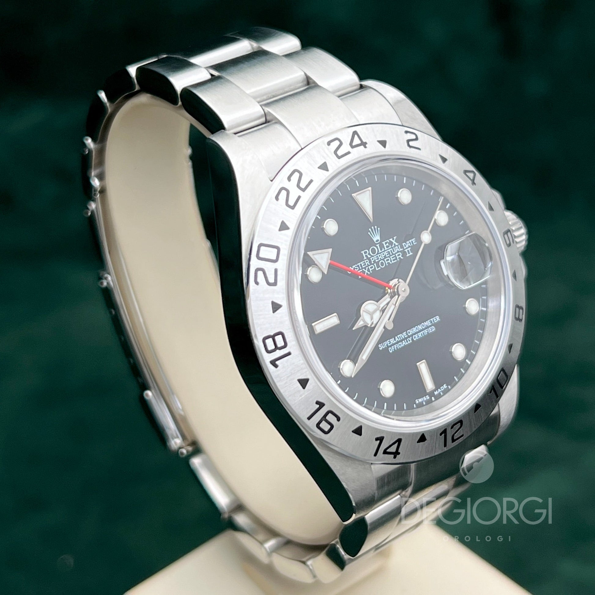 Rolex Explorer Ii 16570 Nero Senza Fori 2007
