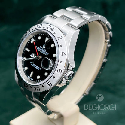 Rolex Explorer Ii 16570 Nero Senza Fori 2007