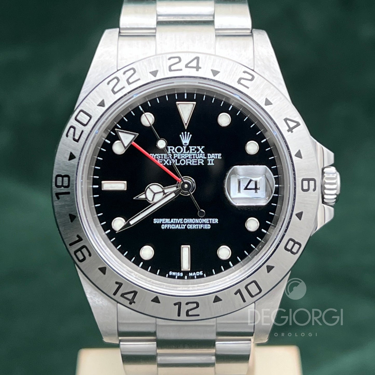 Rolex Explorer Ii 16570 Nero Senza Fori 2007