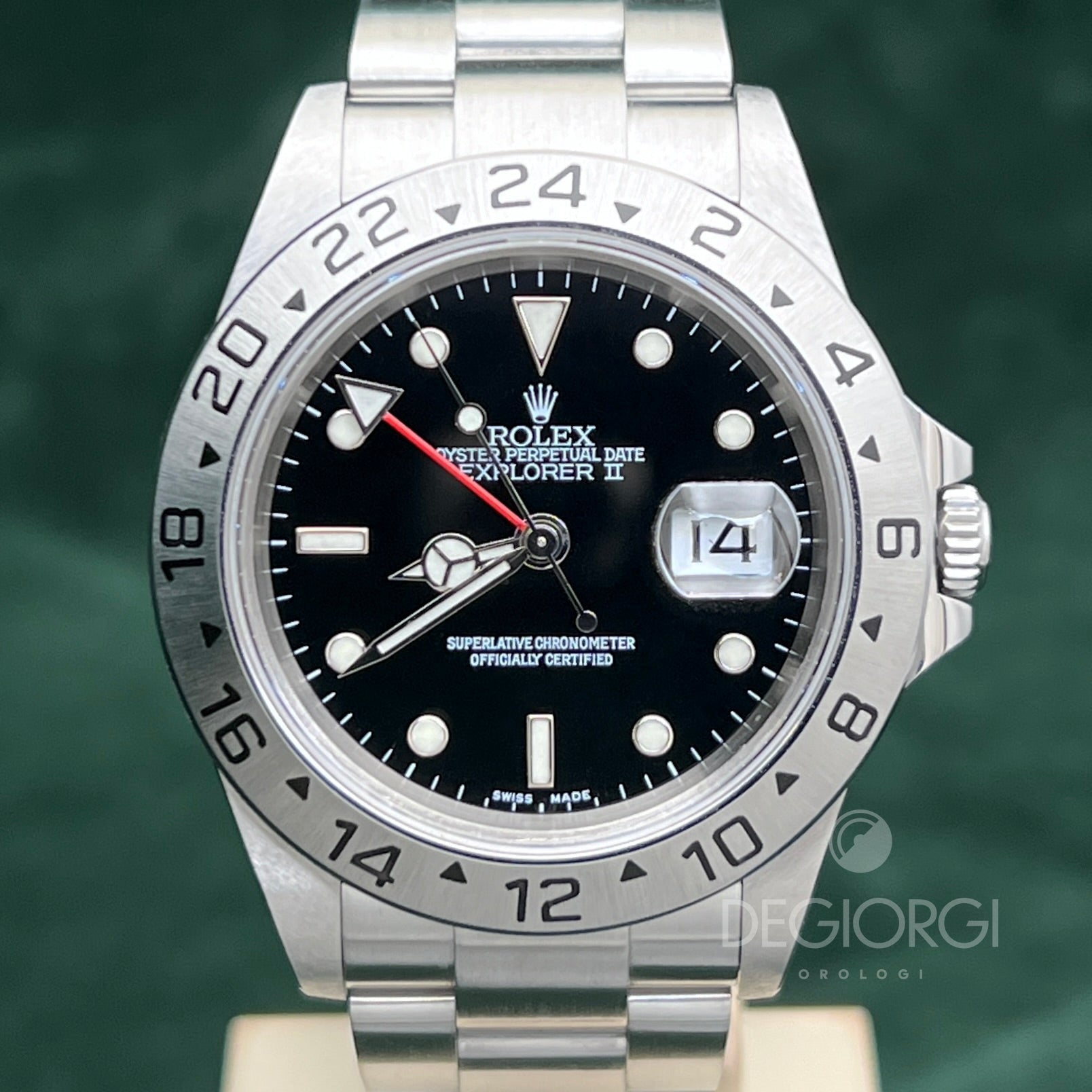Rolex Explorer Ii 16570 Nero Senza Fori 2007