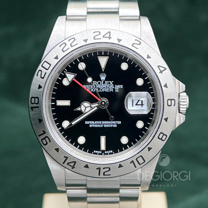 Rolex Explorer Ii 16570 Nero Senza Fori 2007