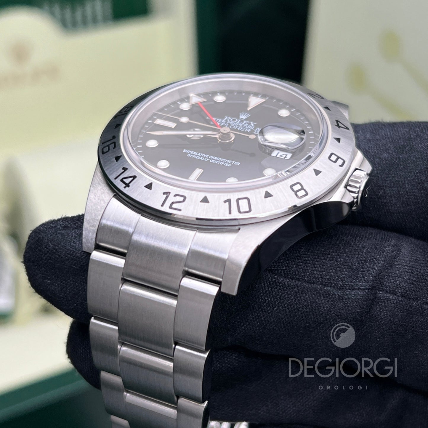 Rolex Explorer Ii 16570 Nero Senza Fori 2007