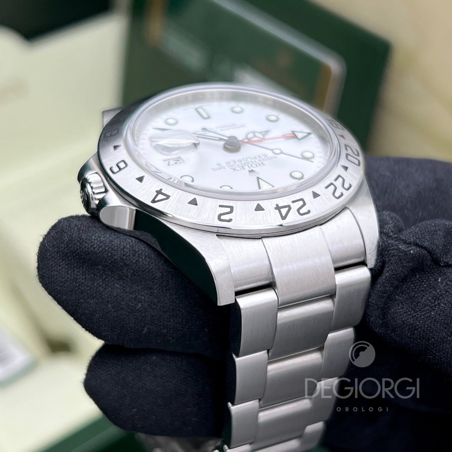 Rolex Explorer Ii 16570 Rrr 3186 Bianco
