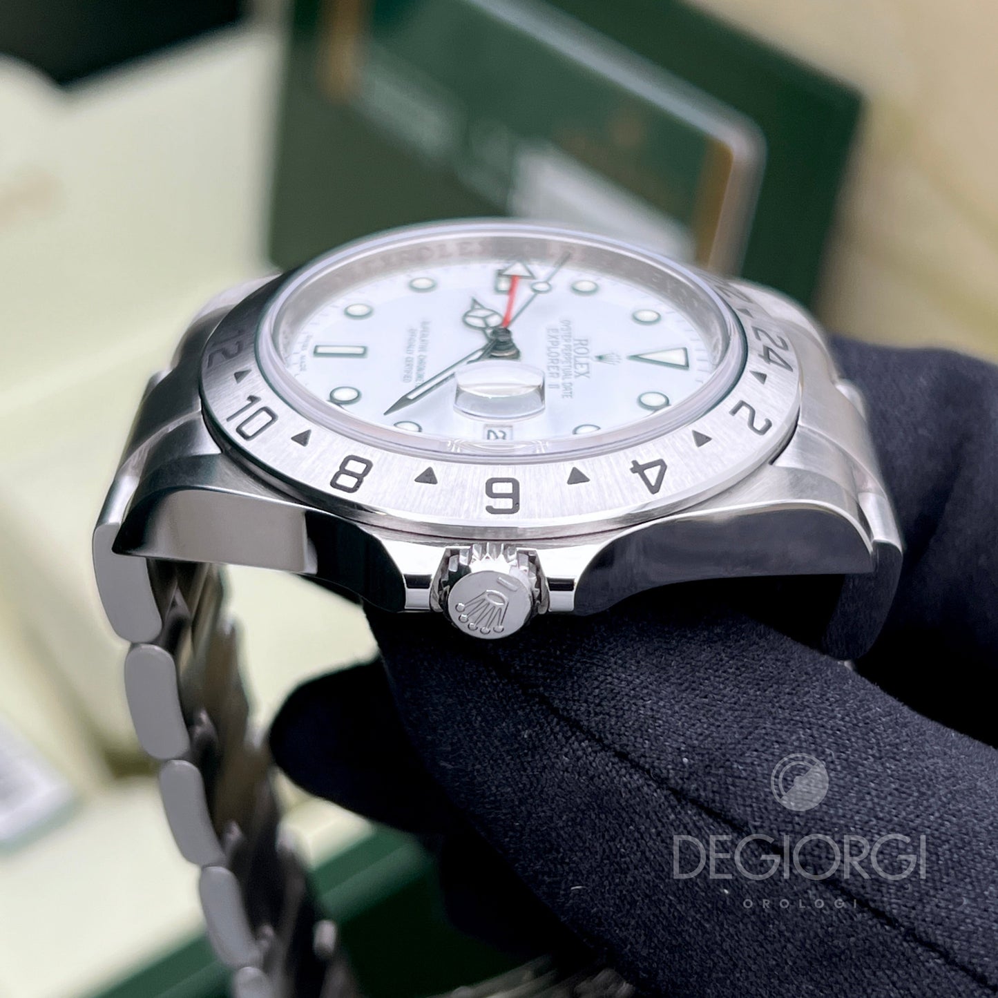 Rolex Explorer Ii 16570 Rrr 3186 Bianco
