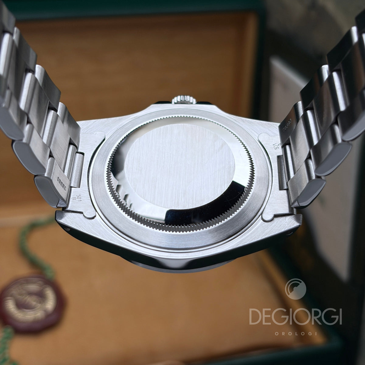 Rolex Explorer II 16570 Trizio 40 mm Acciaio Nero