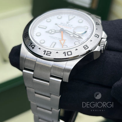 Rolex Explorer Ii 216570 Bianco