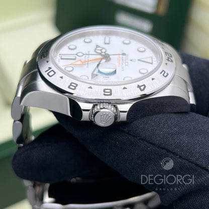 Rolex Explorer Ii 216570 Bianco