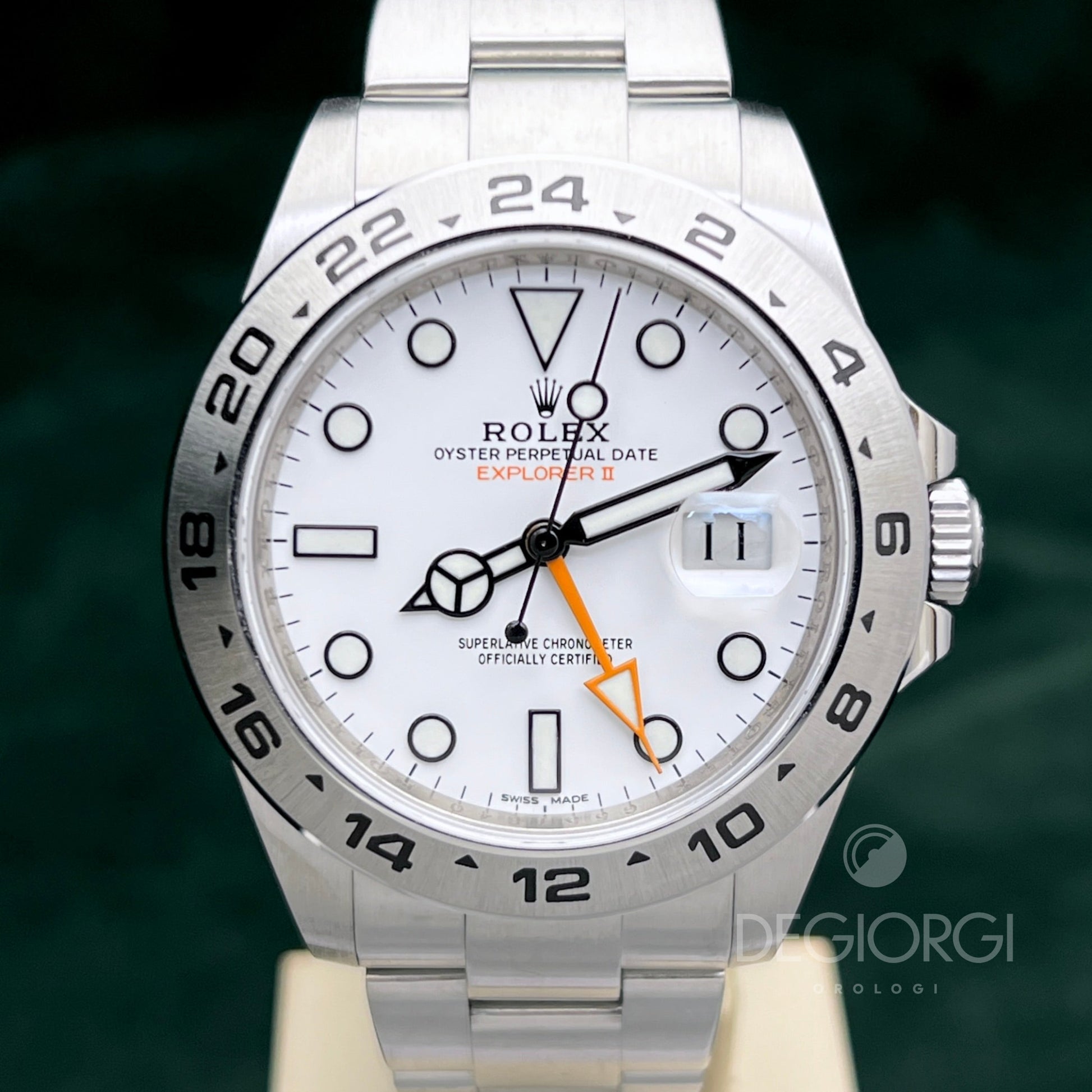 Rolex Explorer Ii 216570 Bianco