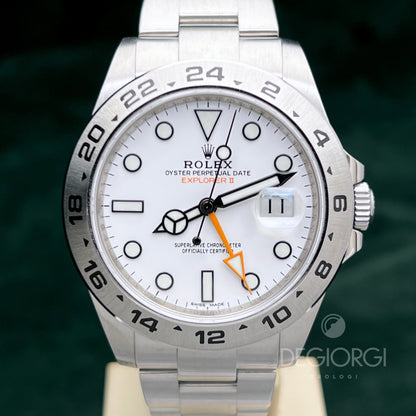 Rolex Explorer Ii 216570 Bianco