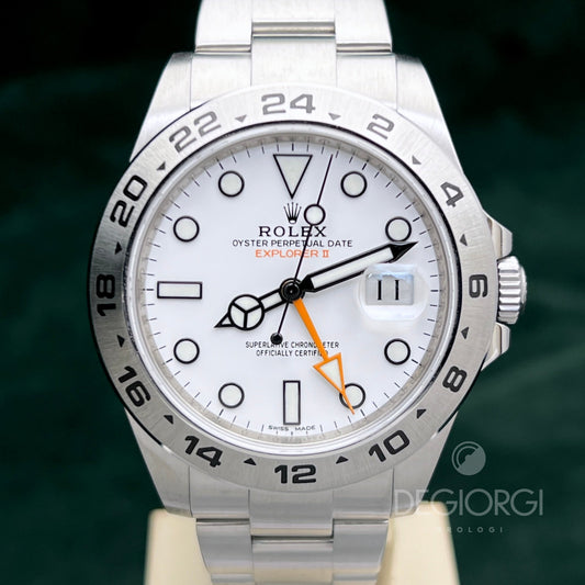 Rolex Explorer Ii 216570 Bianco