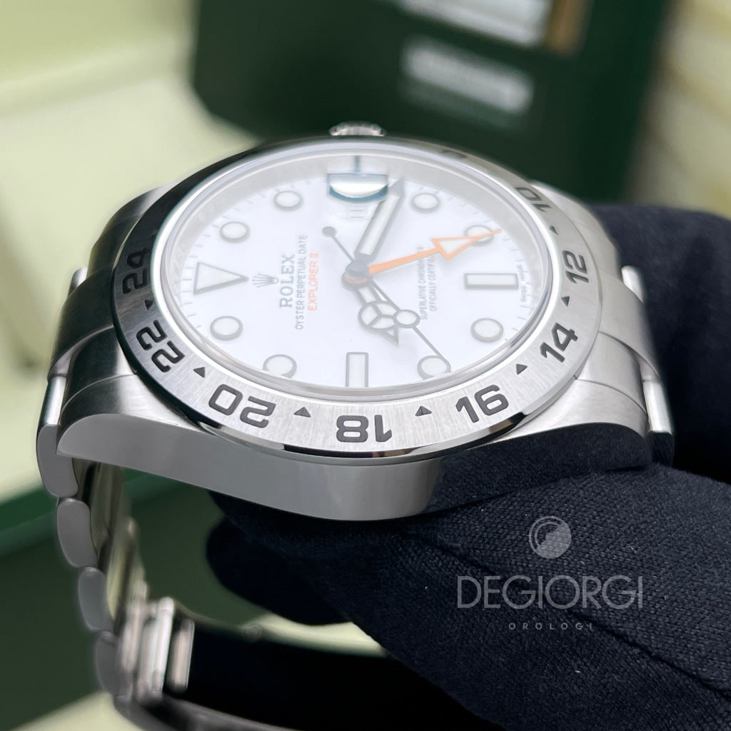 Rolex Explorer II 216570 Bianco – DEGIORGI - Main Image