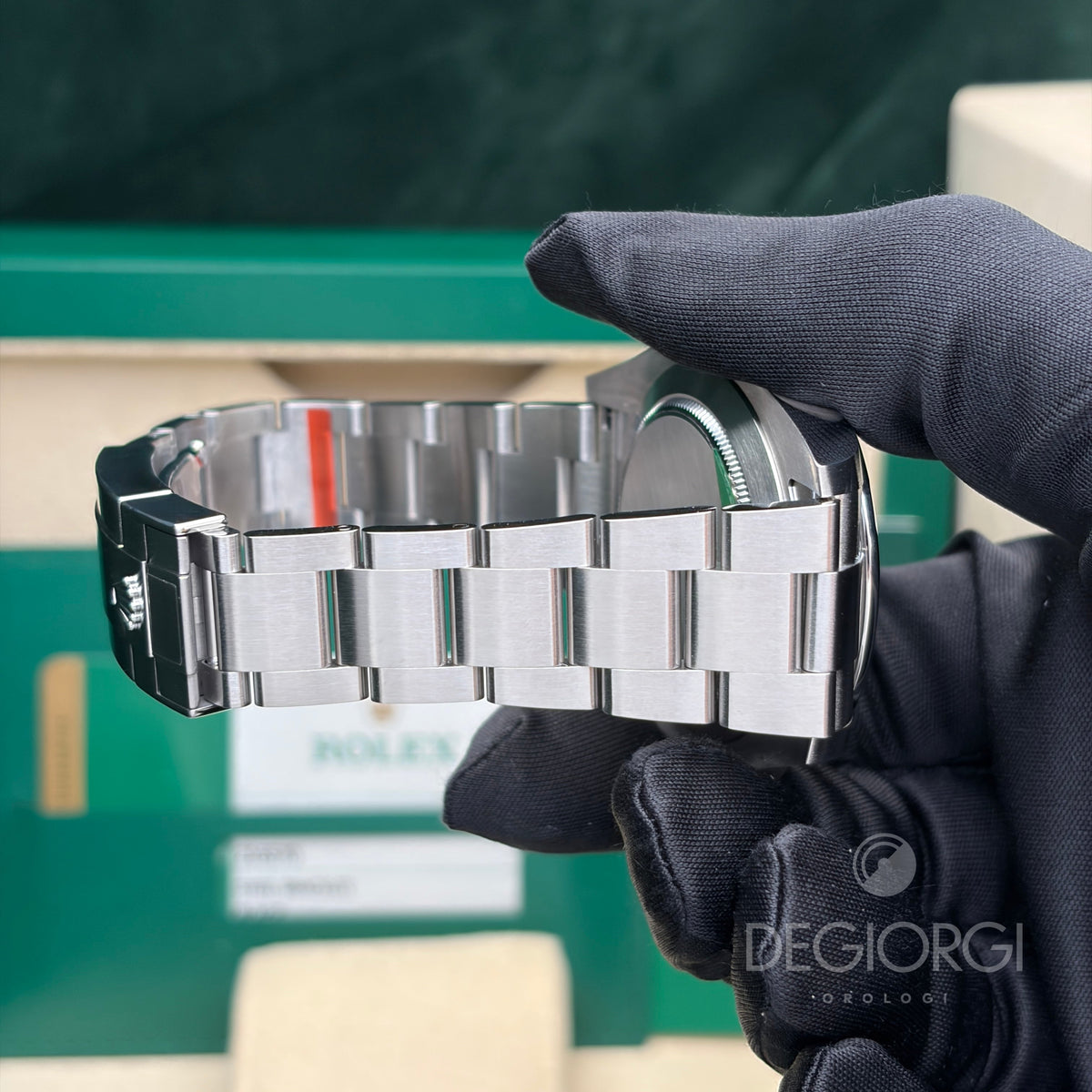 Rolex Explorer II 216570 Nero 42 mm Acciaio Oyster