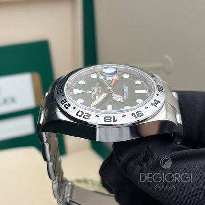 Rolex Explorer II 216570 Oyster 42 mm Acciaio Nero