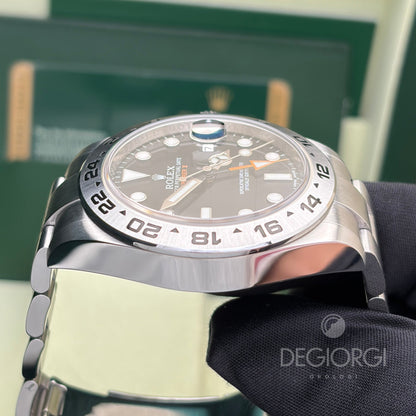Rolex Explorer II 216570 Oyster 42 mm Acciaio Nero