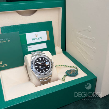 Rolex Explorer II 216570 Oyster 42 mm Acciaio Nero