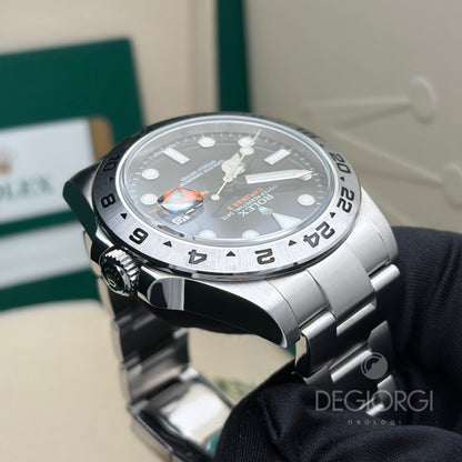 Rolex Explorer II 216570 Oyster 42 mm Acciaio Nero