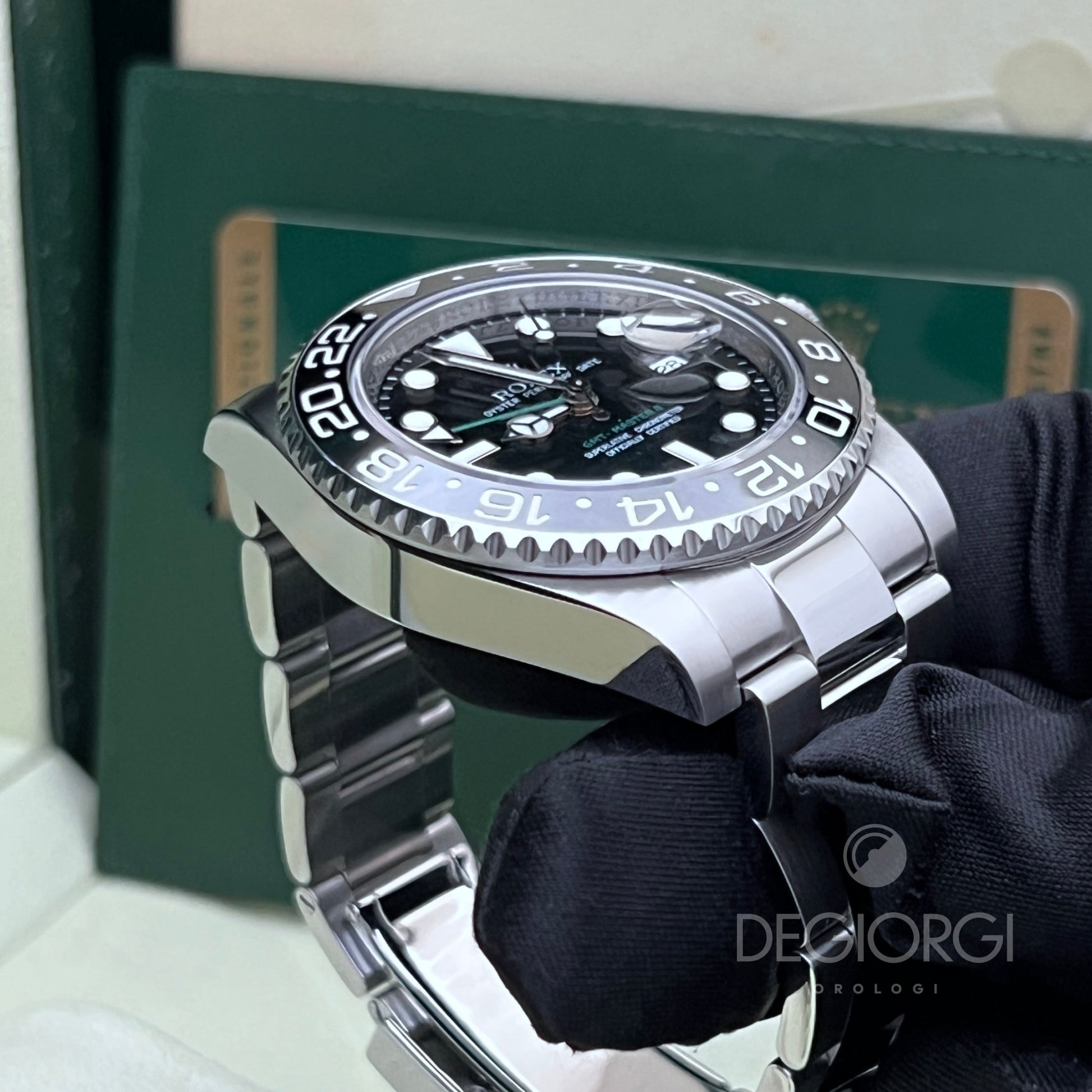 Rolex GMT Master II 116710LN Ceramica ’Rectangular’