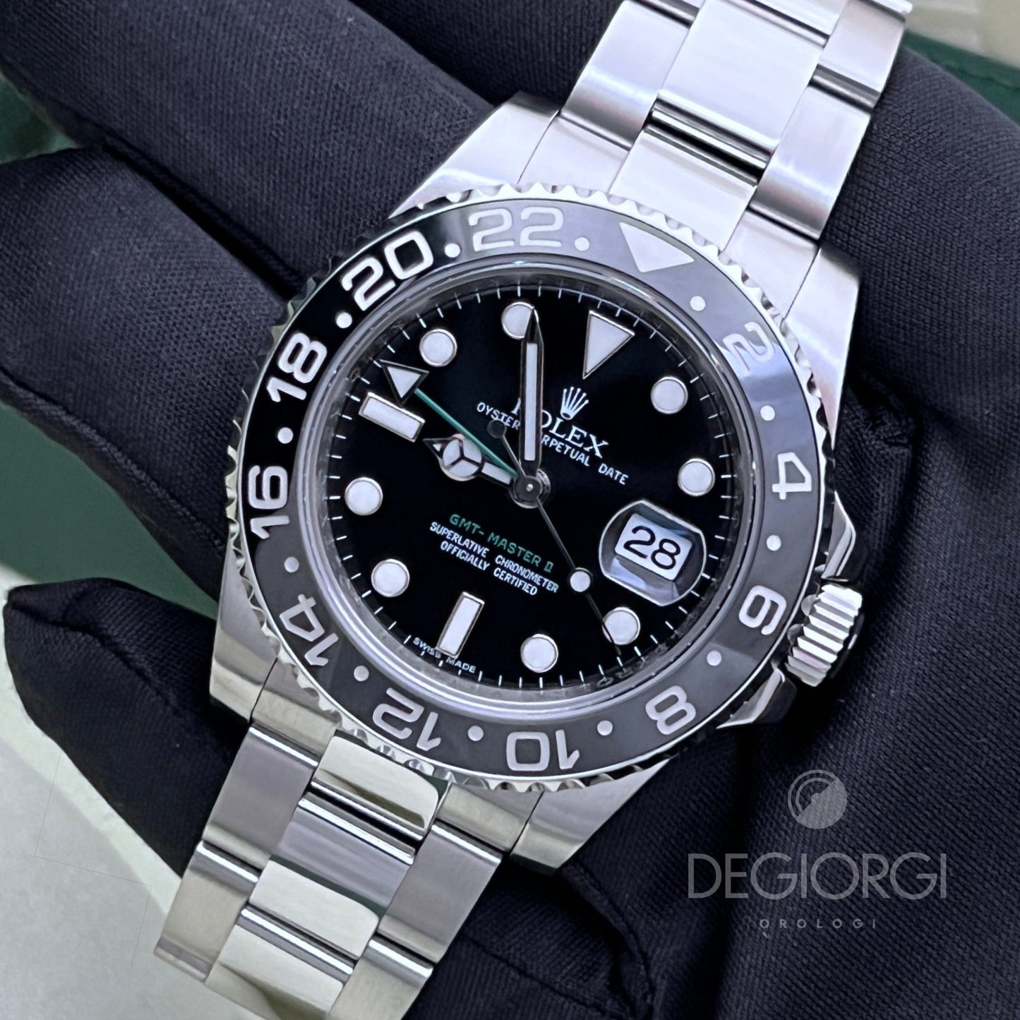Rolex GMT Master II 116710LN Ceramica ’Rectangular’