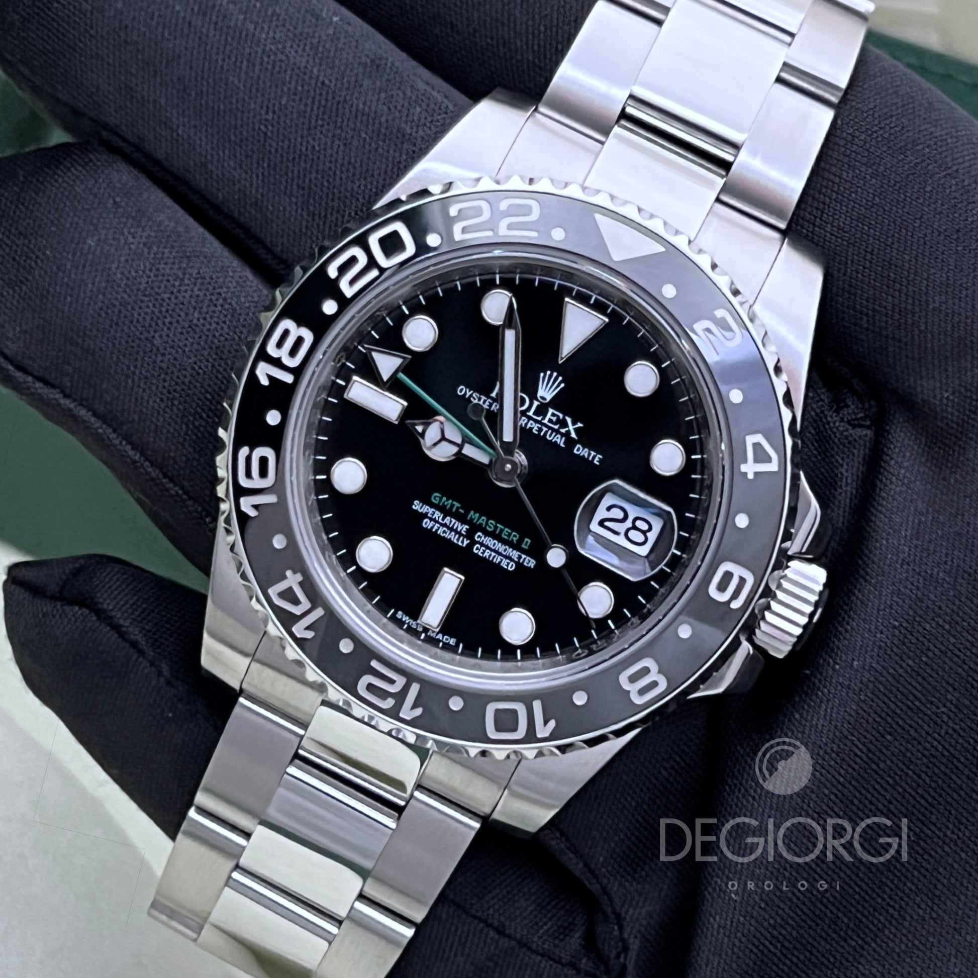 Rolex GMT Master II 116710LN Ceramica ’Rectangular’