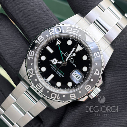 Rolex GMT Master II 116710LN Oyster 40 mm Acciaio Ceramica