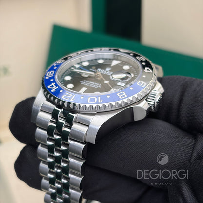 Rolex GMT Master II 126710BLNR 40 mm Acciaio Jubilee Batman Batgirl