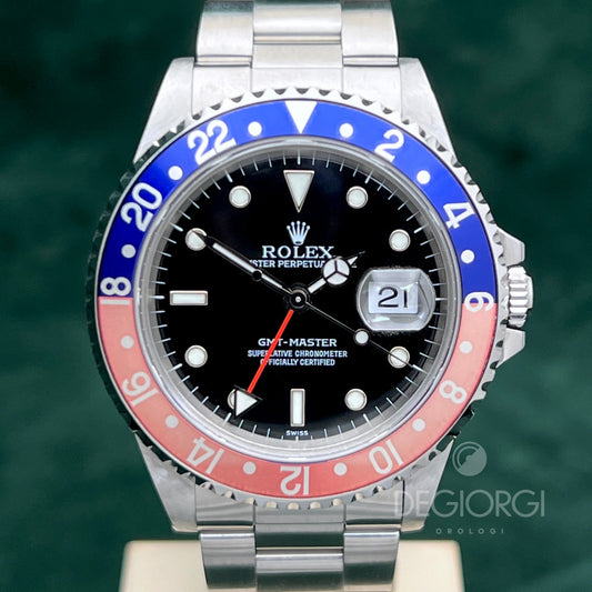 Rolex Gmt Master Ii 16700 Pepsi Swiss Only