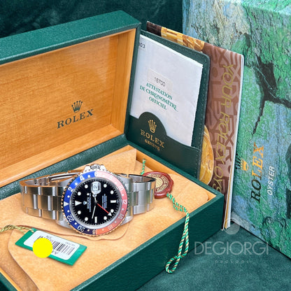 Rolex Gmt Master Ii 16700 Pepsi Swiss Only