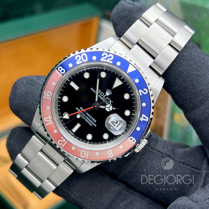 Rolex Gmt Master Ii 16700 Pepsi Swiss Only
