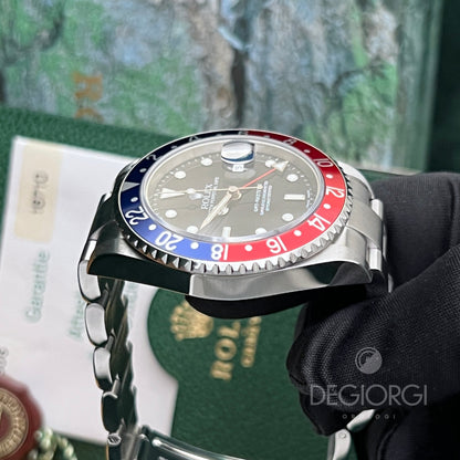 Rolex GMT Master II 16710 ’Pepsi’ Senza Fori