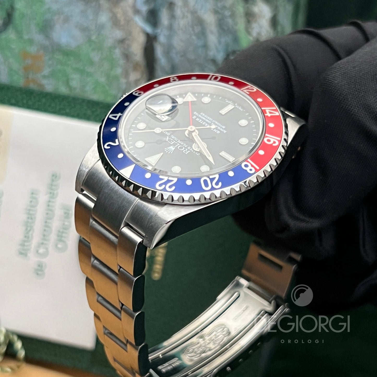 Rolex GMT Master II 16710 ’Pepsi’ Senza Fori