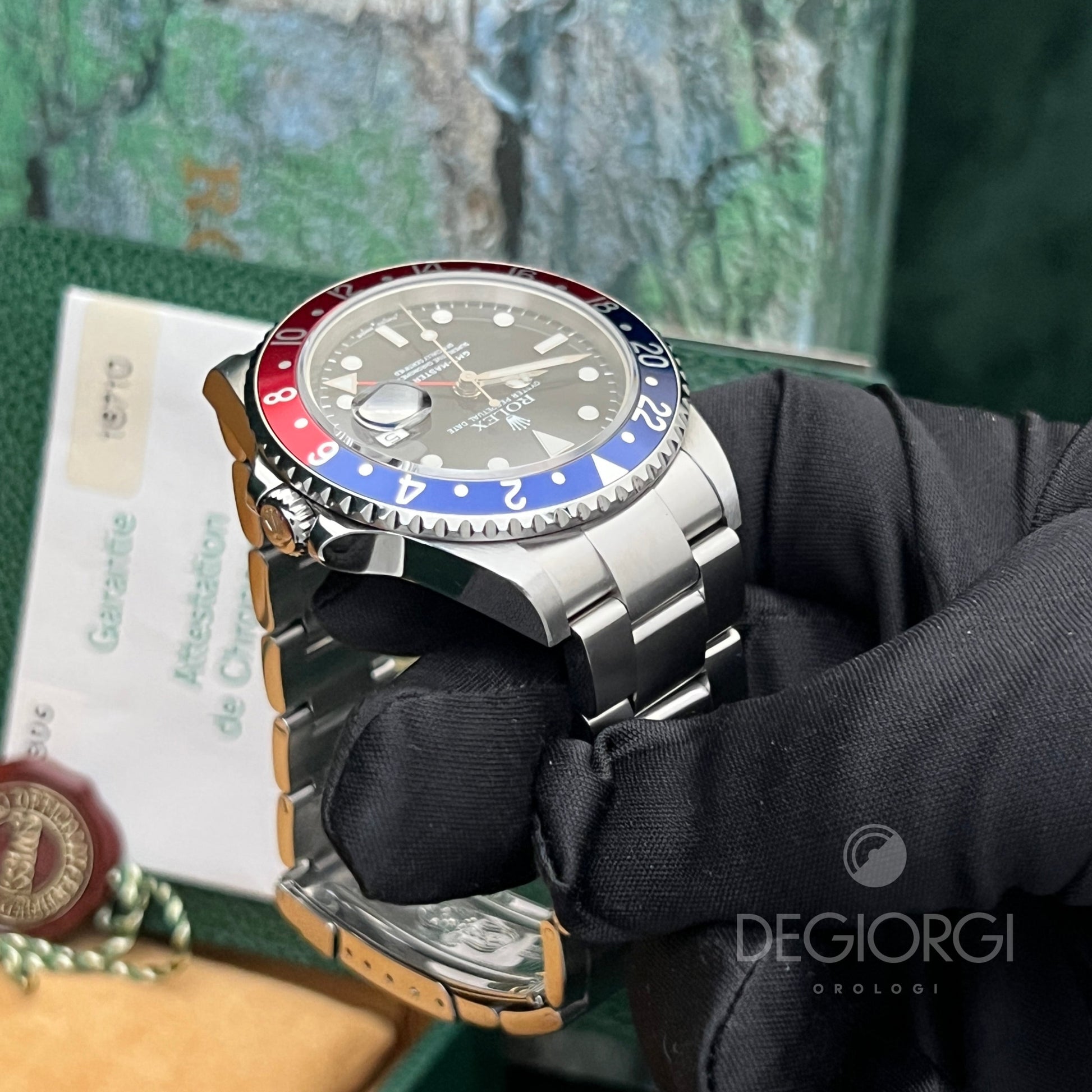Rolex GMT Master II 16710 ’Pepsi’ Senza Fori