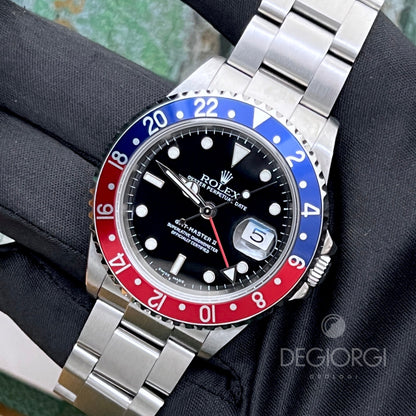 Rolex GMT Master II 16710 ’Pepsi’ Senza Fori