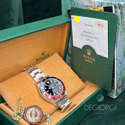 Rolex GMT Master II 16710 ’Pepsi’ Senza Fori