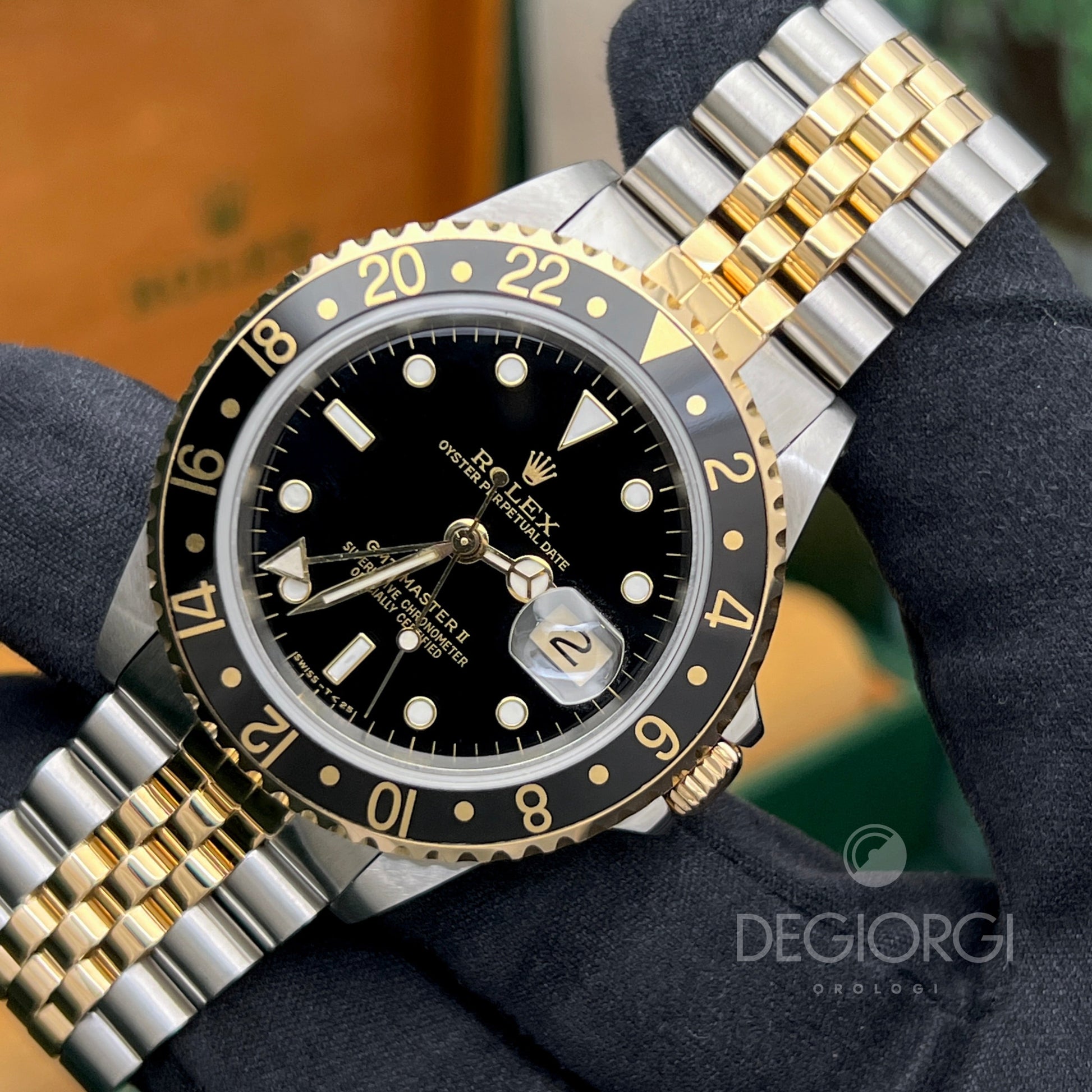 Rolex Gmt Master Ii 16713 Jubilee 1992