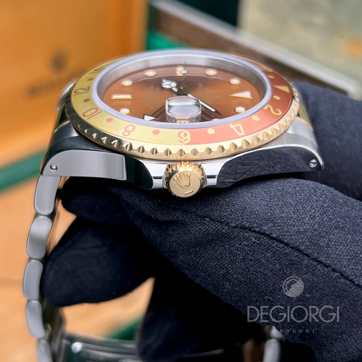 Rolex Gmt Master Ii 16713 Occhio Di Tigre 1989