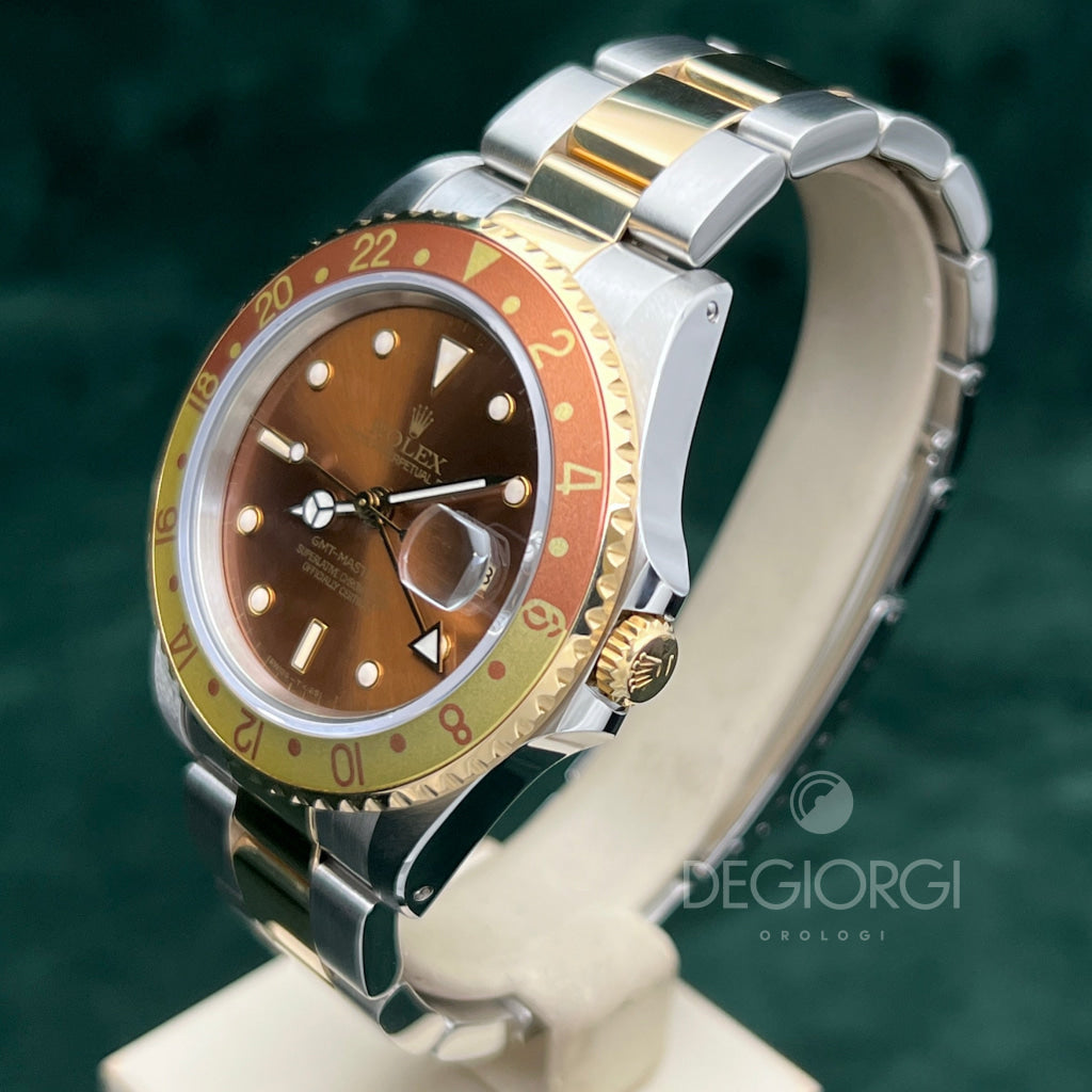 Root Beer Gmt Occhio Di Tigre Acciaio Oro Vendesi Rolex GMT-Master