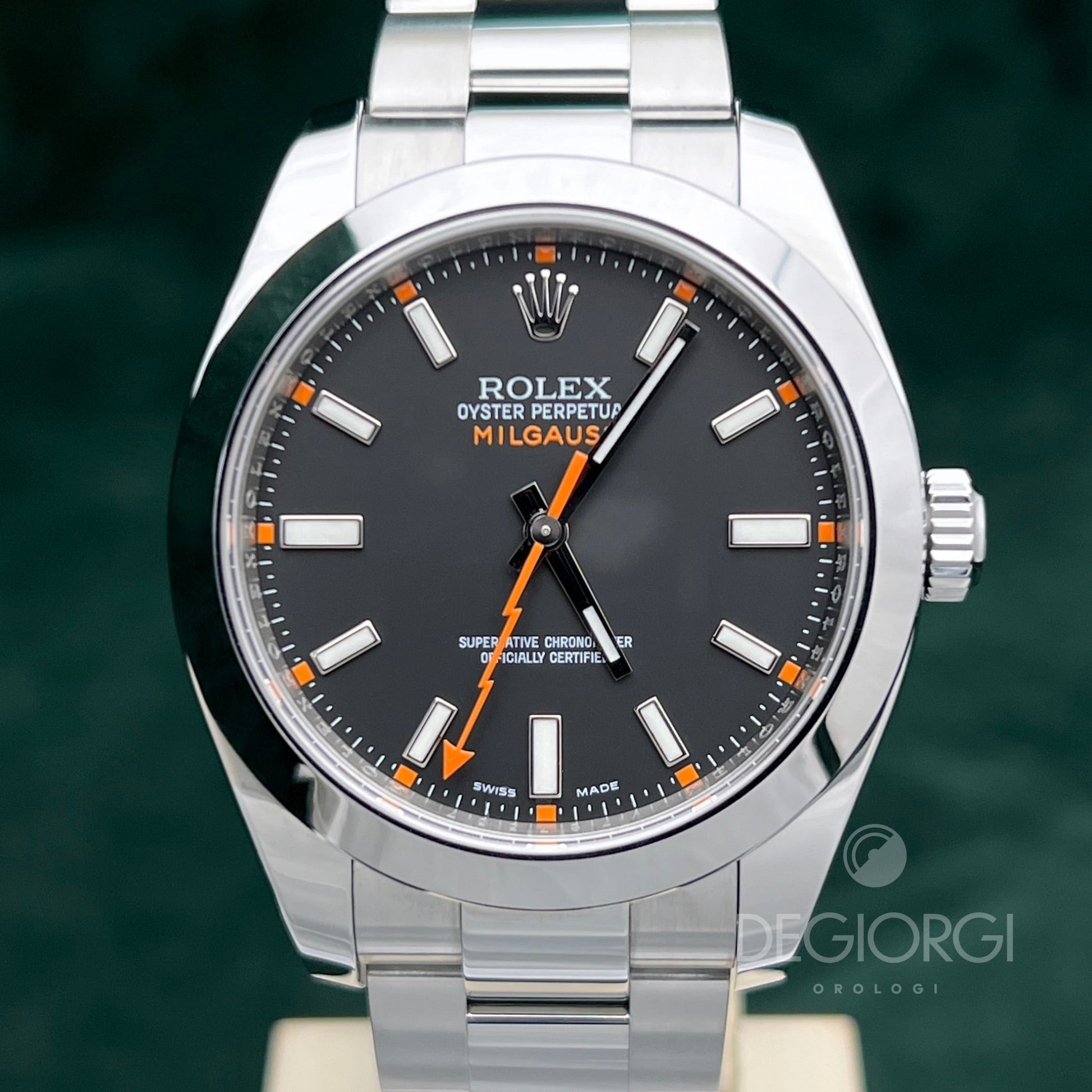 Rolex Milgauss 116400 Nero V7