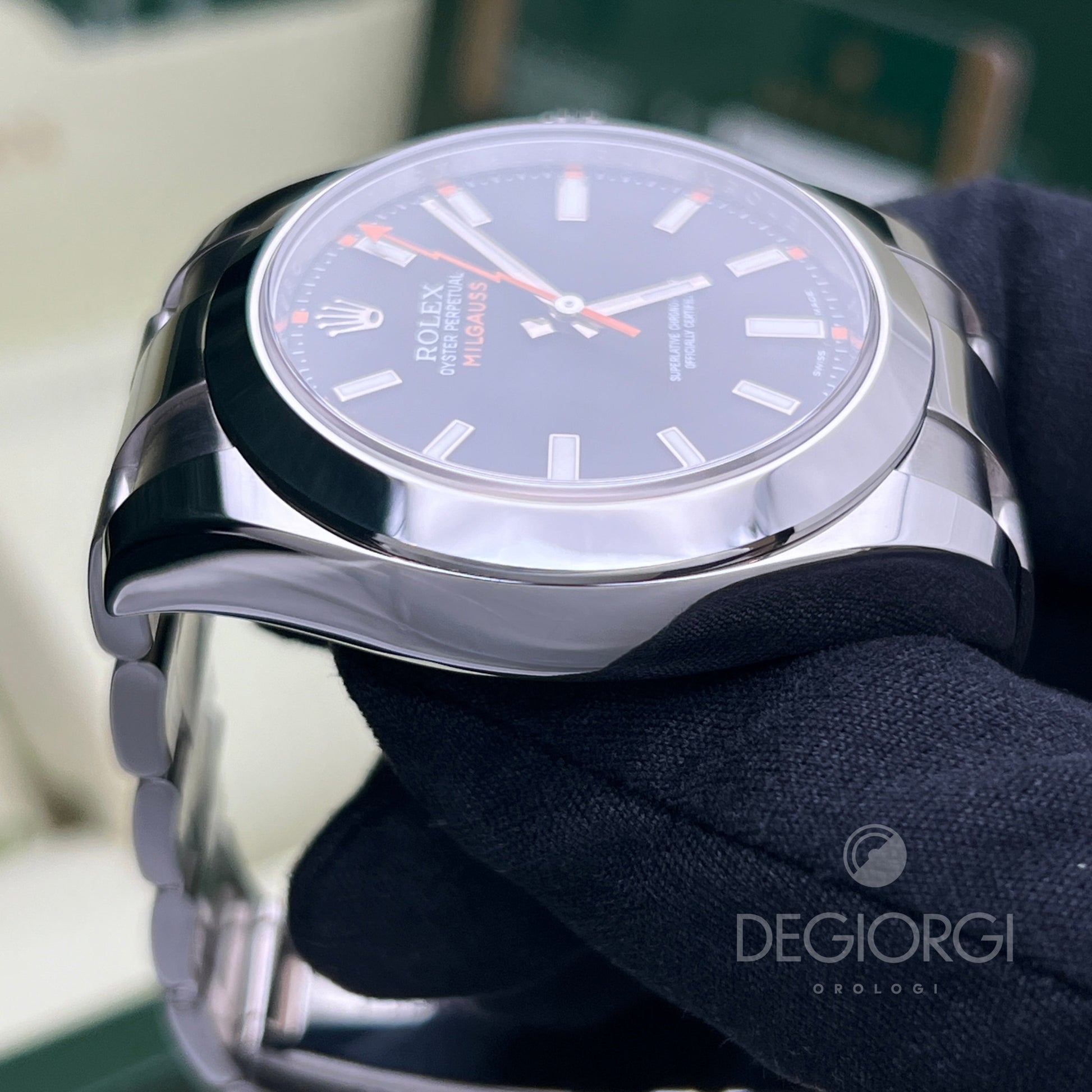 Rolex Milgauss 116400 Nero V7