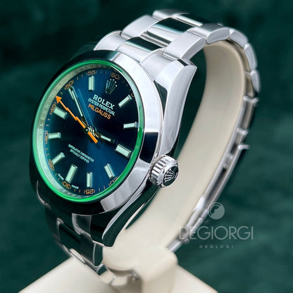 Rolex Milgauss 116400Gv Blu Z 2022