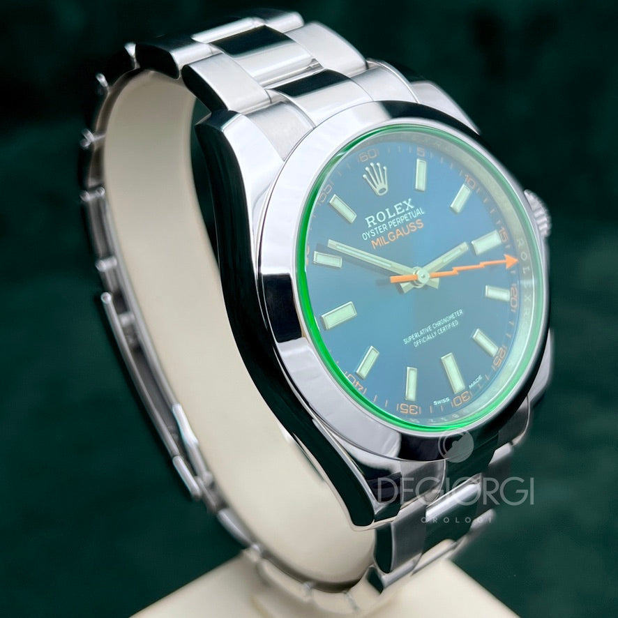Rolex Milgauss 116400Gv Blu Z 2022