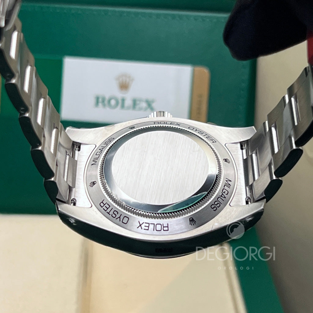 Rolex Milgauss 116400GV Blu Z NOS Pellicolato