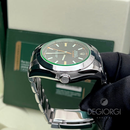 Rolex Milgauss 116400GV Vetro Verde