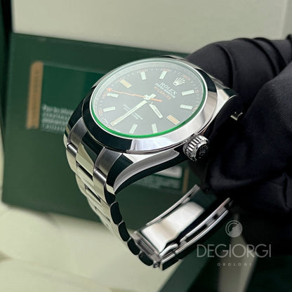 Rolex Milgauss 116400GV Vetro Verde