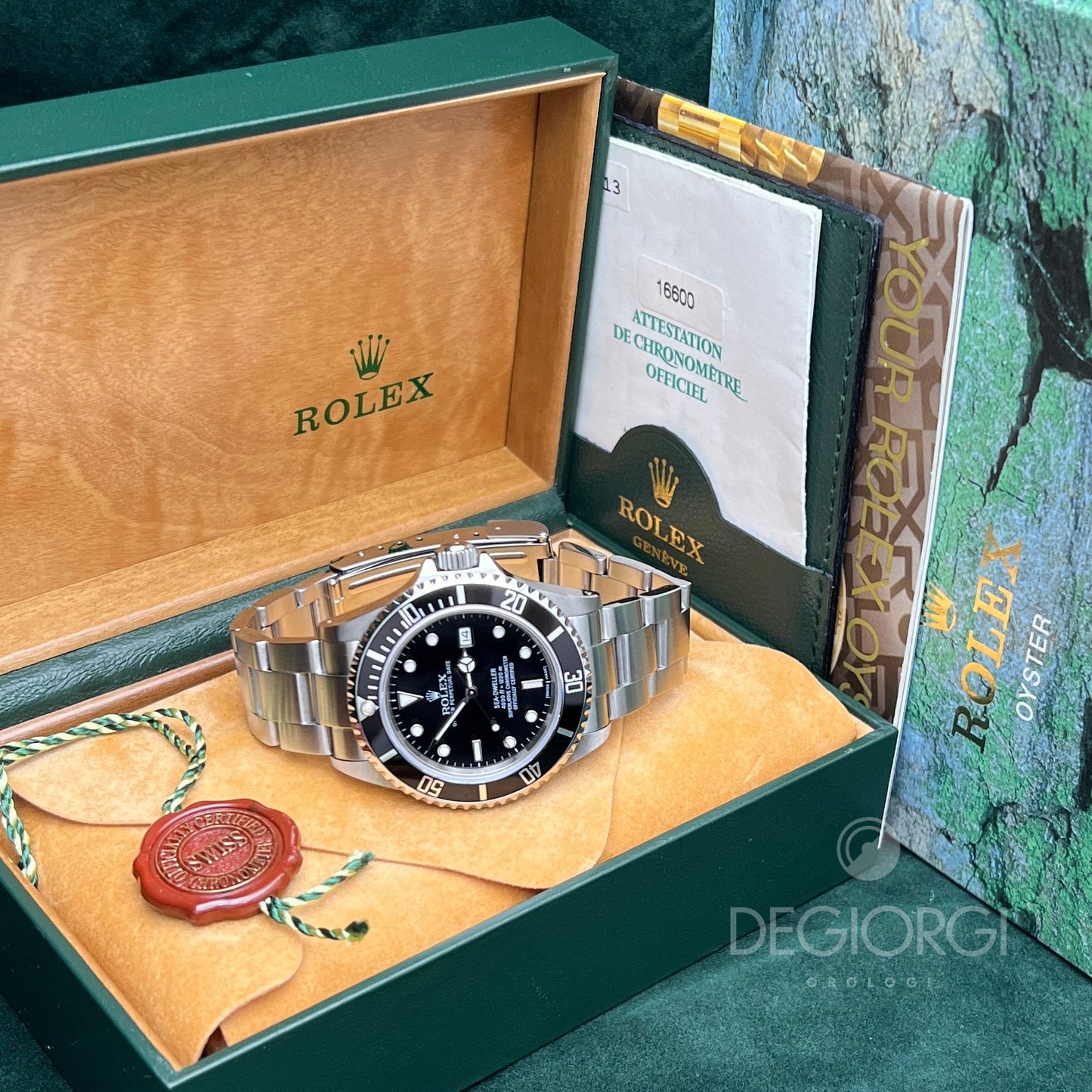 Rolex Sea-Dweller 16600 Luminova 2001