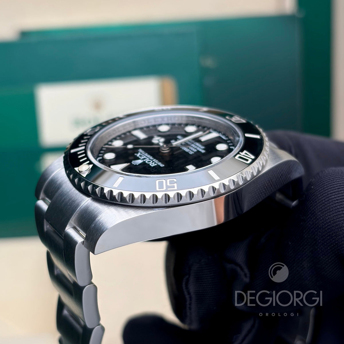 Rolex Submariner 114060 Ceramica 40 mm Acciaio Oyster