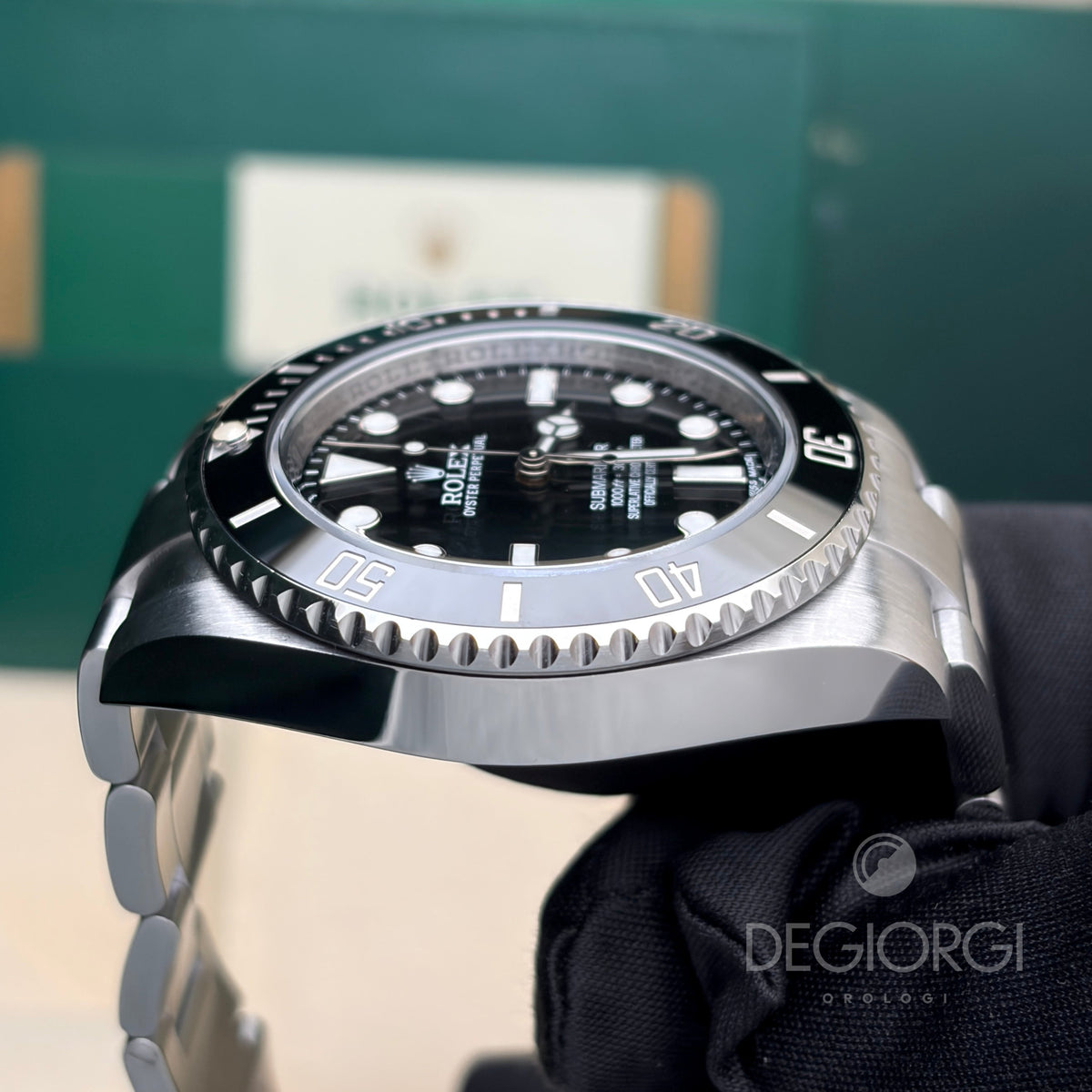 Rolex Submariner 114060 Ceramica 40 mm Acciaio Oyster