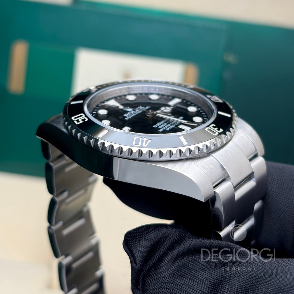 Rolex Submariner 114060 Ceramica 40 mm Acciaio Oyster